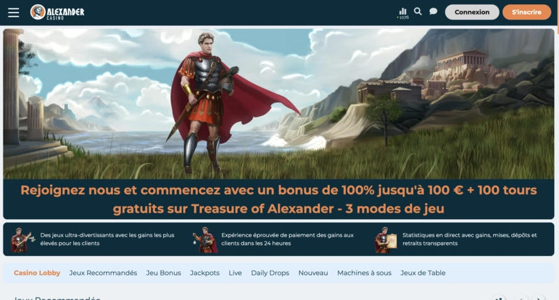 Alexander Homepage